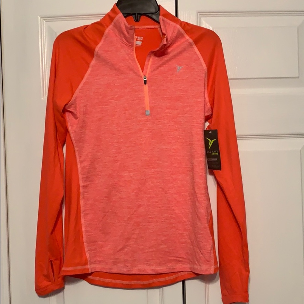 Dry fit zip up